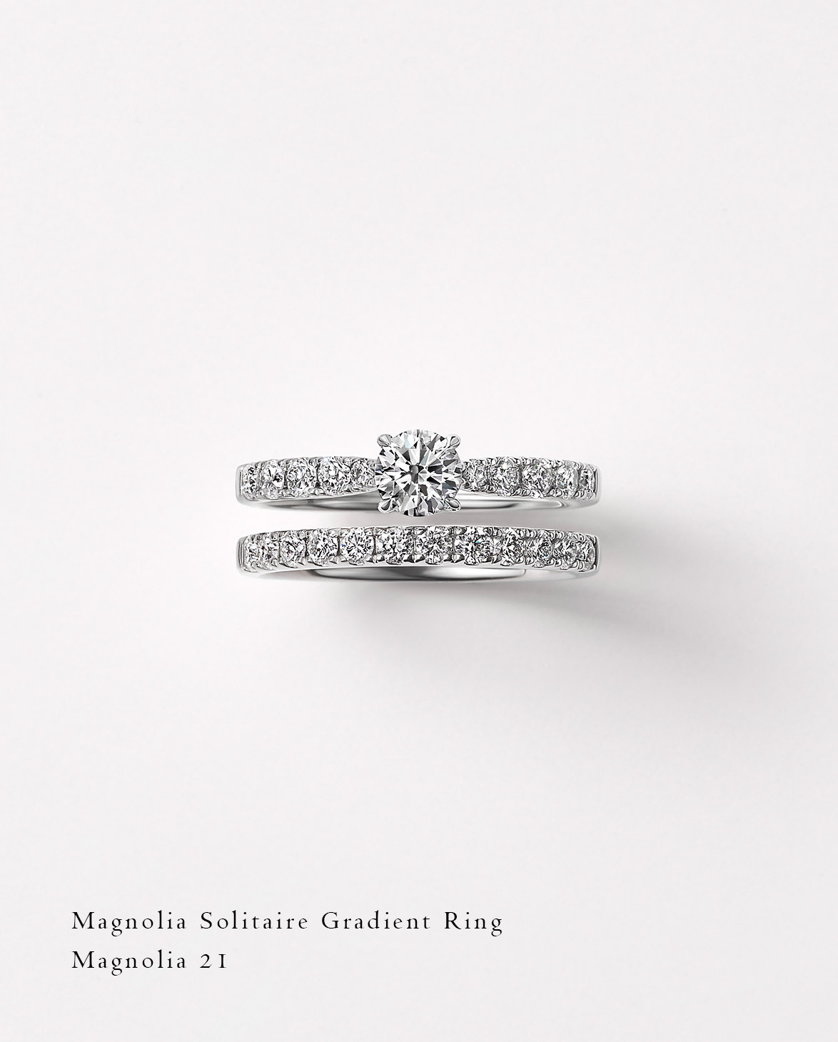 Magnolia Solitaire Gradient Ring / MAGNOLIA 21 | ブライド | TAKAMI
